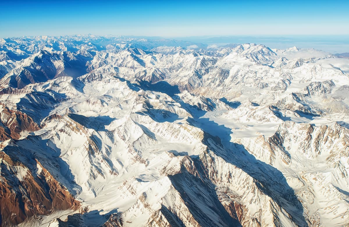 Panorama Andes. Santiago Metropolitan