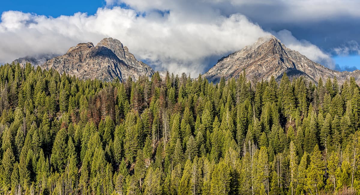 Thompson Peak. Sawtooth Wilderness Idaho