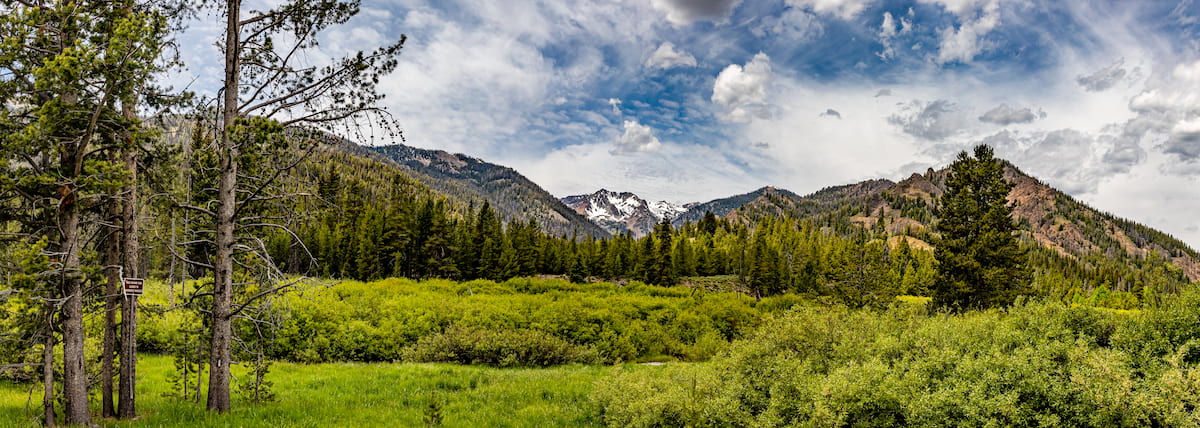 Landscape, Sawtooth Wilderness Idaho