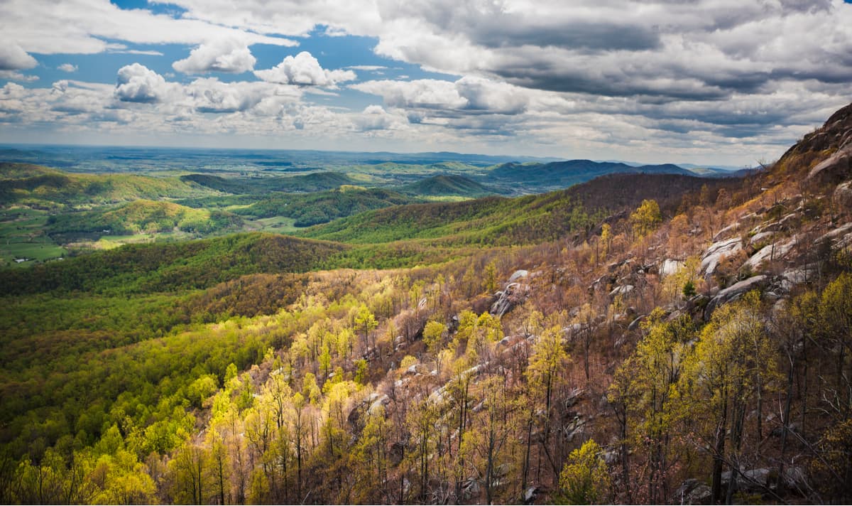 Old Rag Mountain in Shenandoah National Park