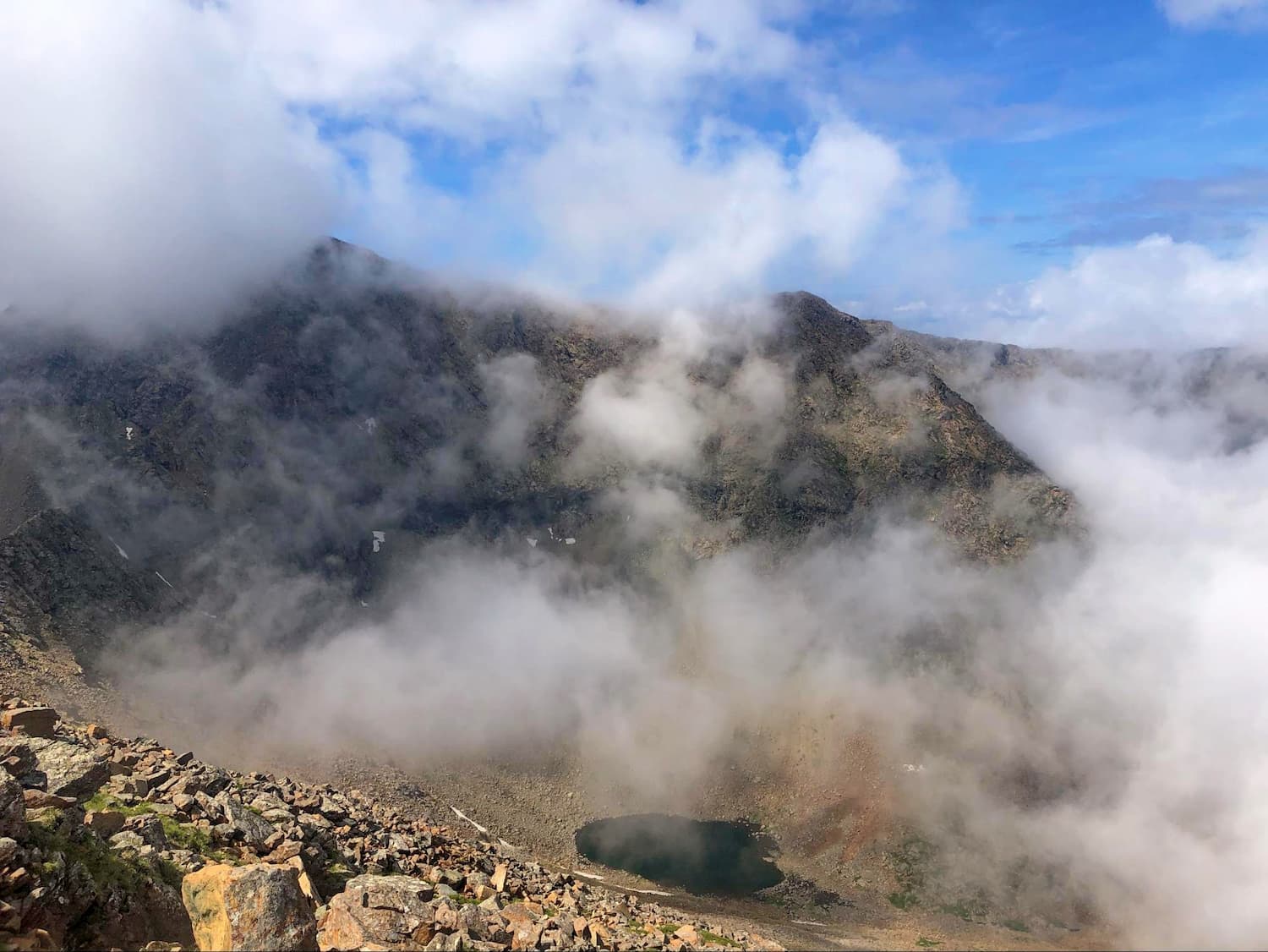 Koshurnikov Peak. Shushensky Bor passage