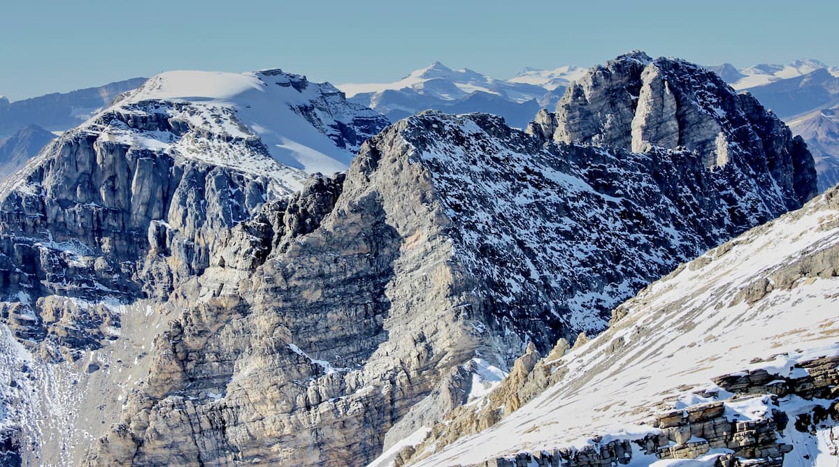 Mount Richardson, Pika Peak & Ptarmigan Peak. Banff. Alberta