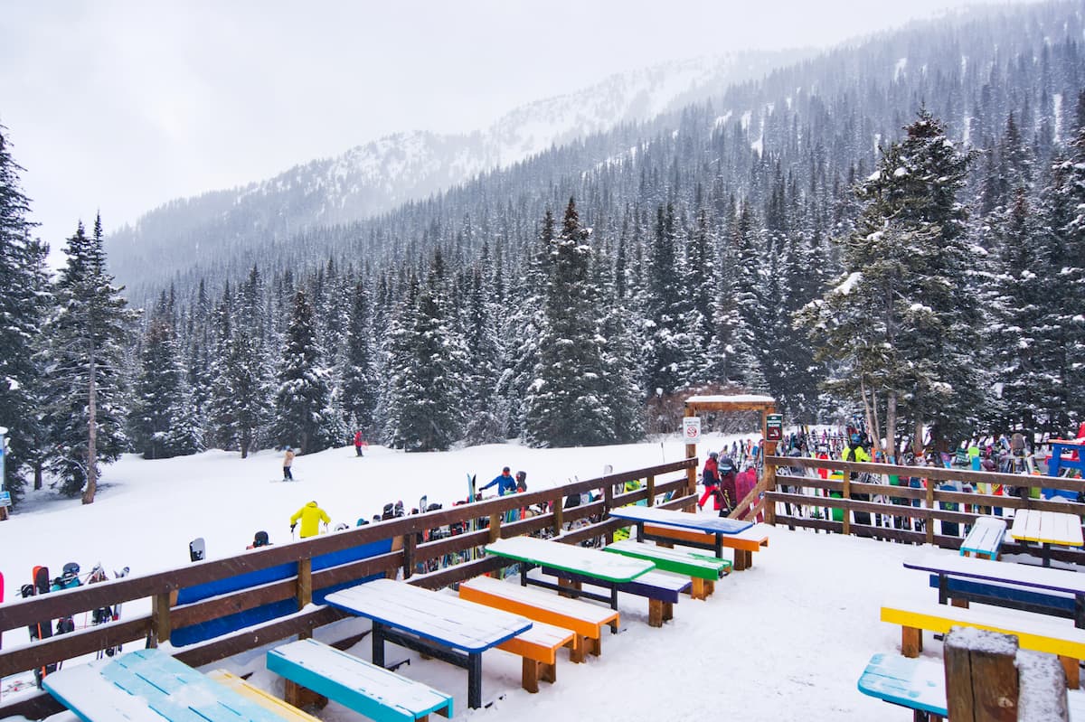 Lake Louise Temple Lodge. Lake Louise Ski Resort. Lake Louise. Banff. Alberta