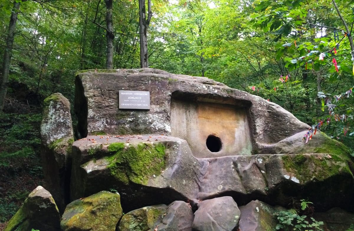 Volkonsky Dolmen. Sochi National Park