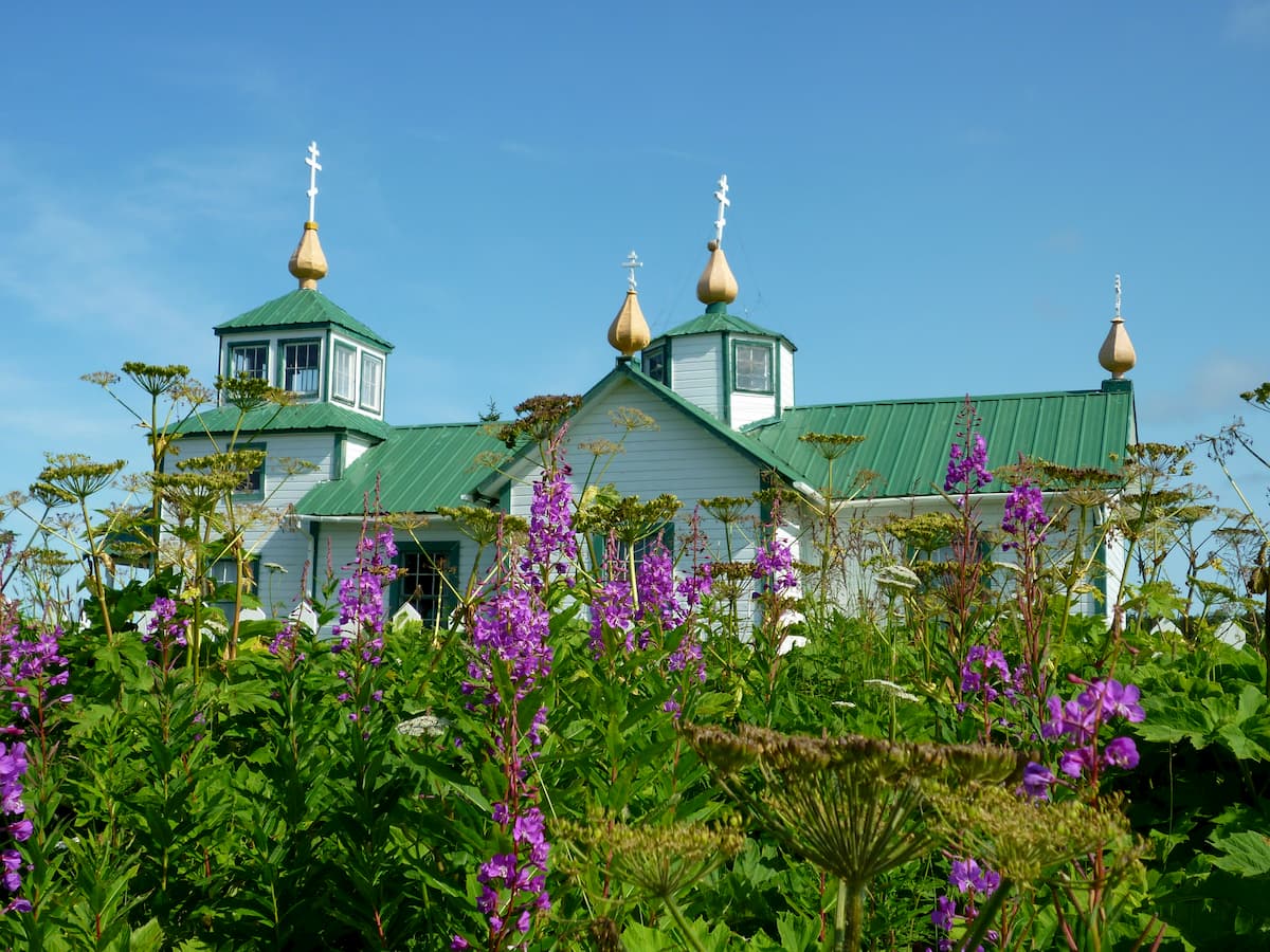 Russian-orthodox church. South Central Alaska