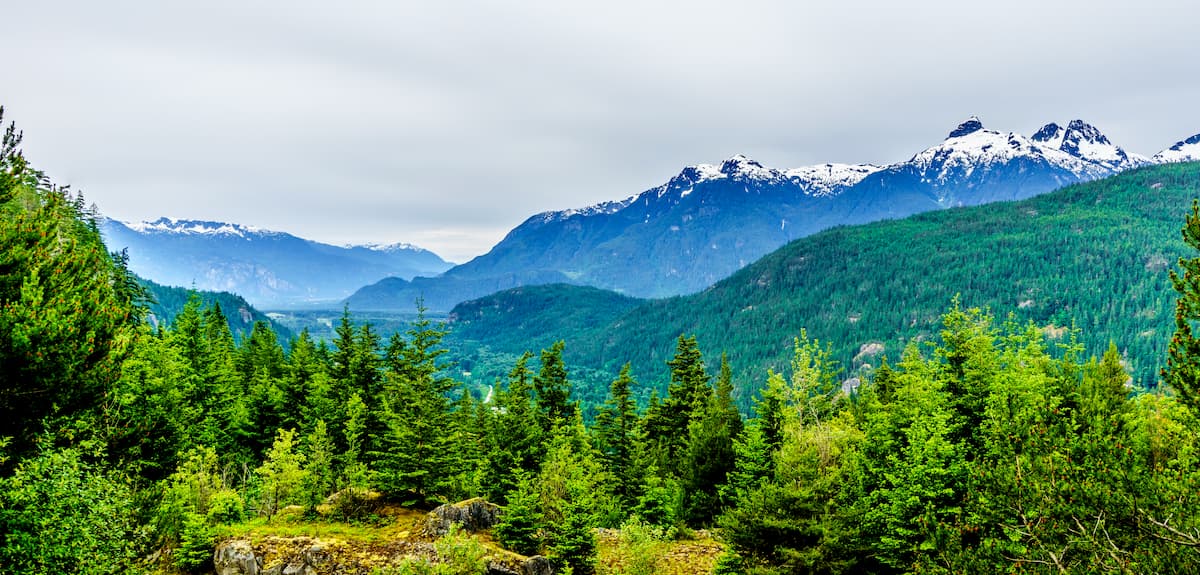 SquamishLillooet Regional District Mountains