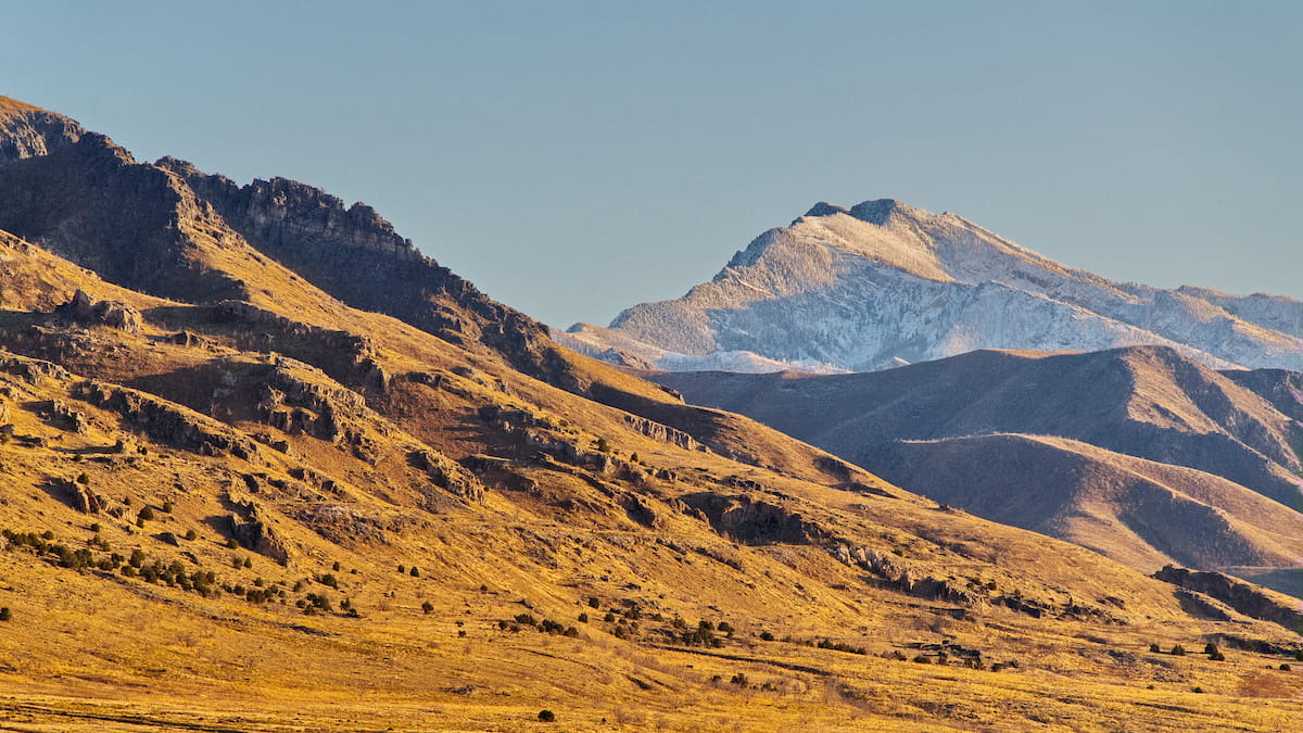 Stansbury Mountains landscape