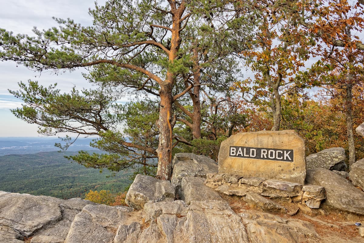 Bald Rock. Talladega National Forest