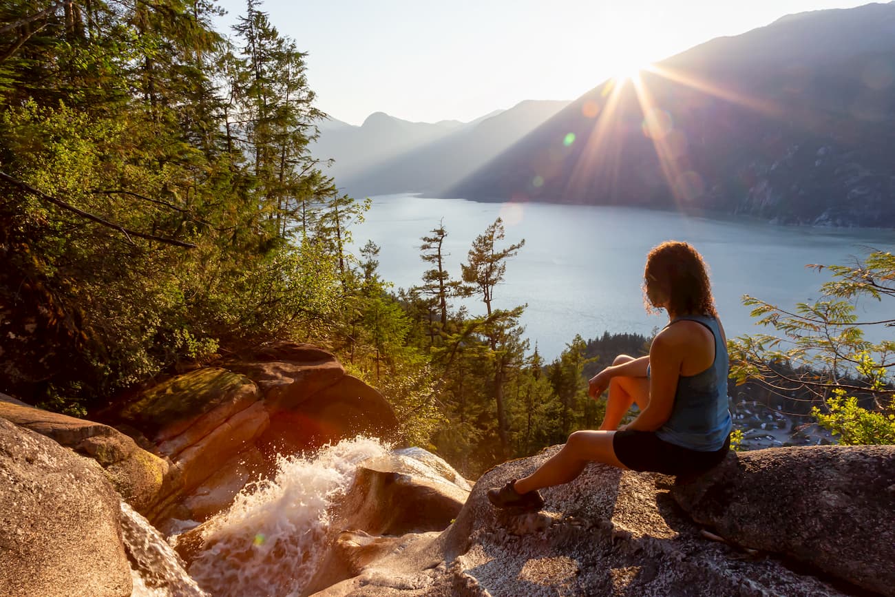 Near Squamish, North of Vancouver. Tantalus Provincial Park