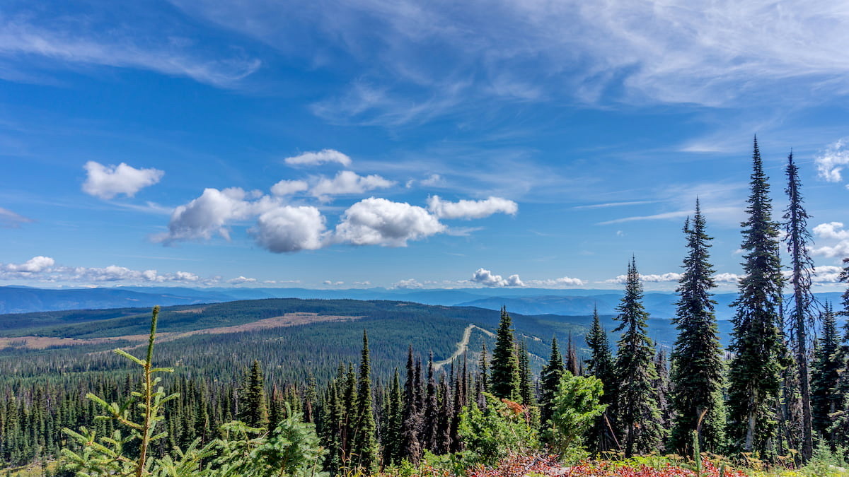 Sun Peaks. Thompson Plateau