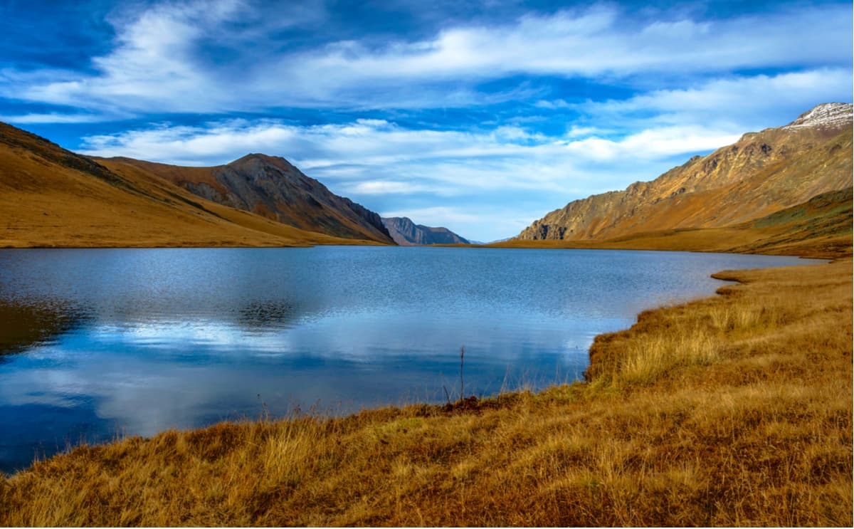 Hala-Hyel Lake. Tlyaratinsky State Nature Reserve