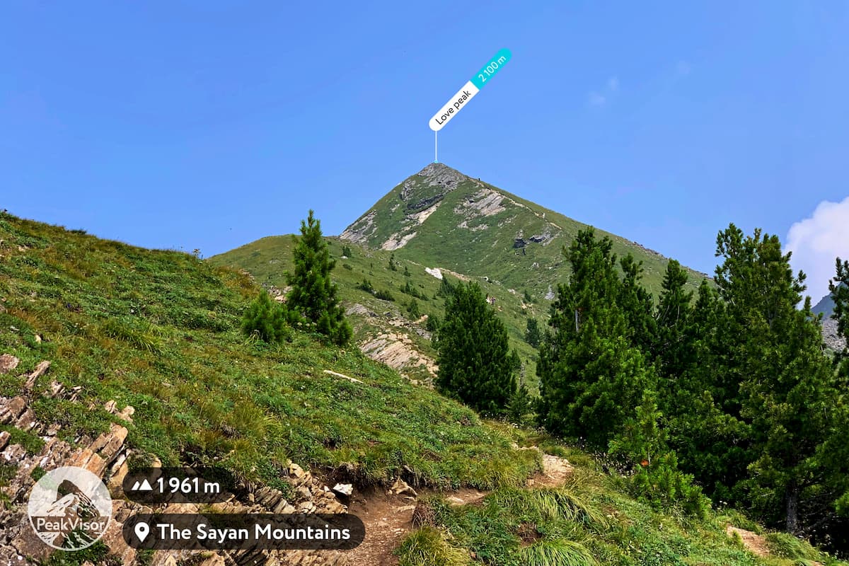 Love Peak. Tunka National Park