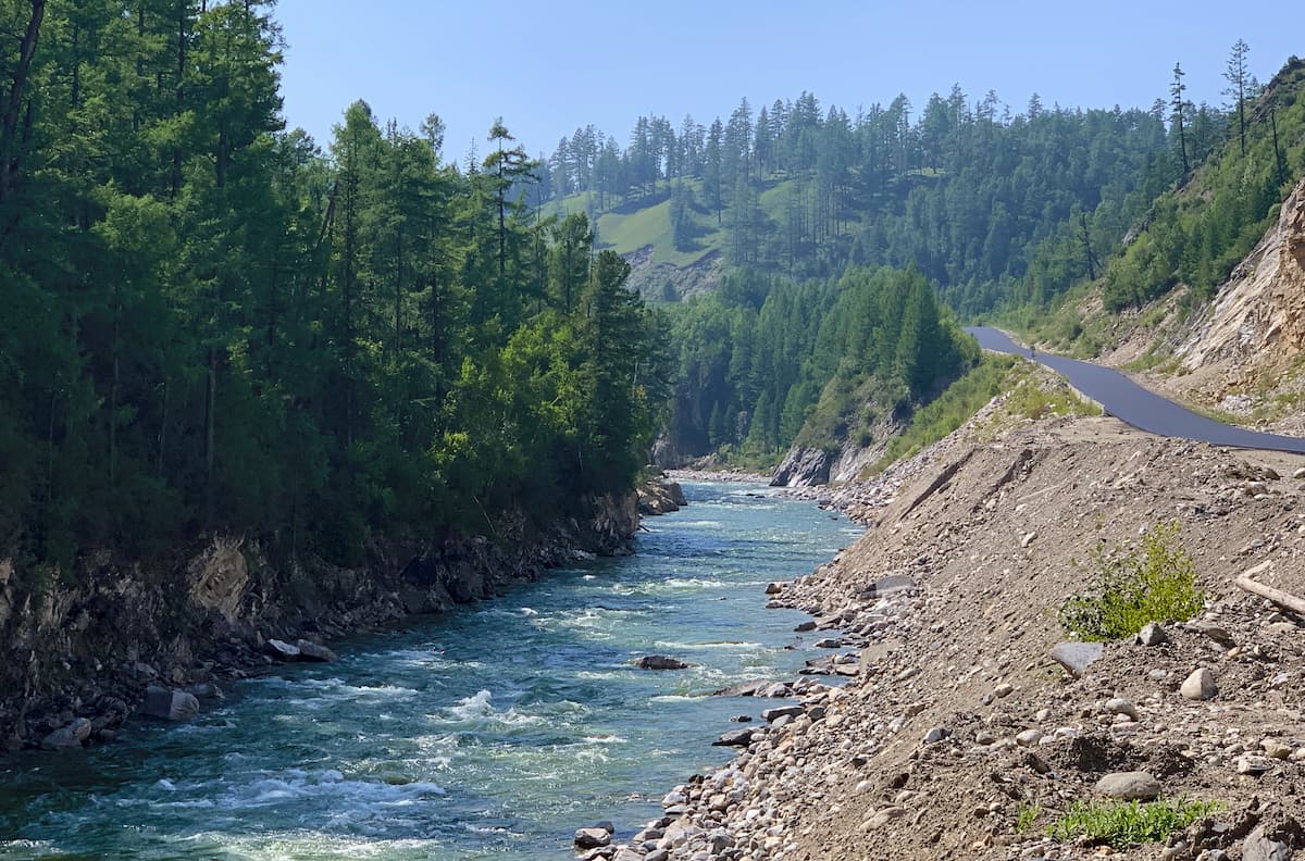 River. Tunka National Park