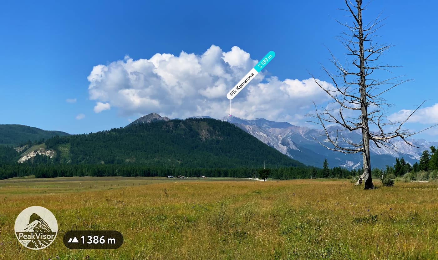 Pik Komarova. Tunka National Park