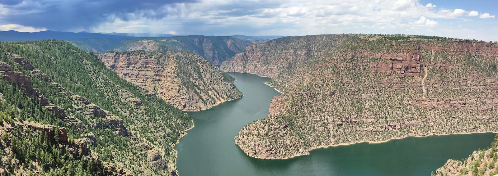 Flaming Gorge National Recreation Area. Uinta Mountains