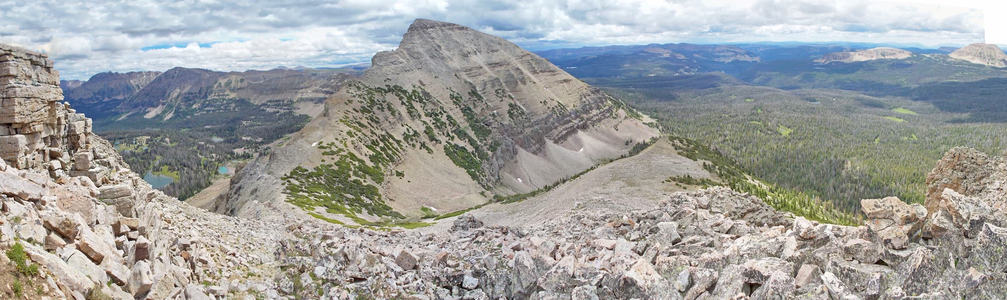 High Uinta Wilderness Area. Uinta Mountains