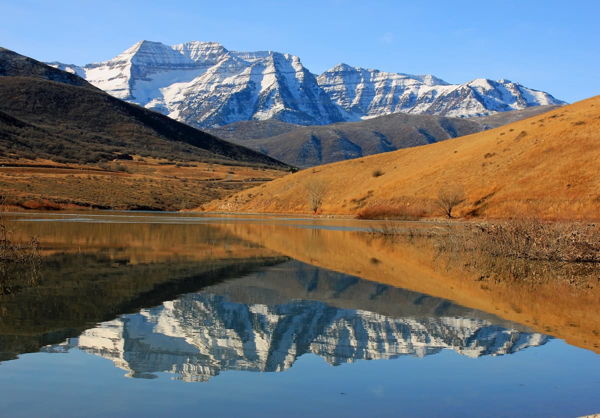 Mount Timpanogos. Uinta-Wasatch-Cache National Forest