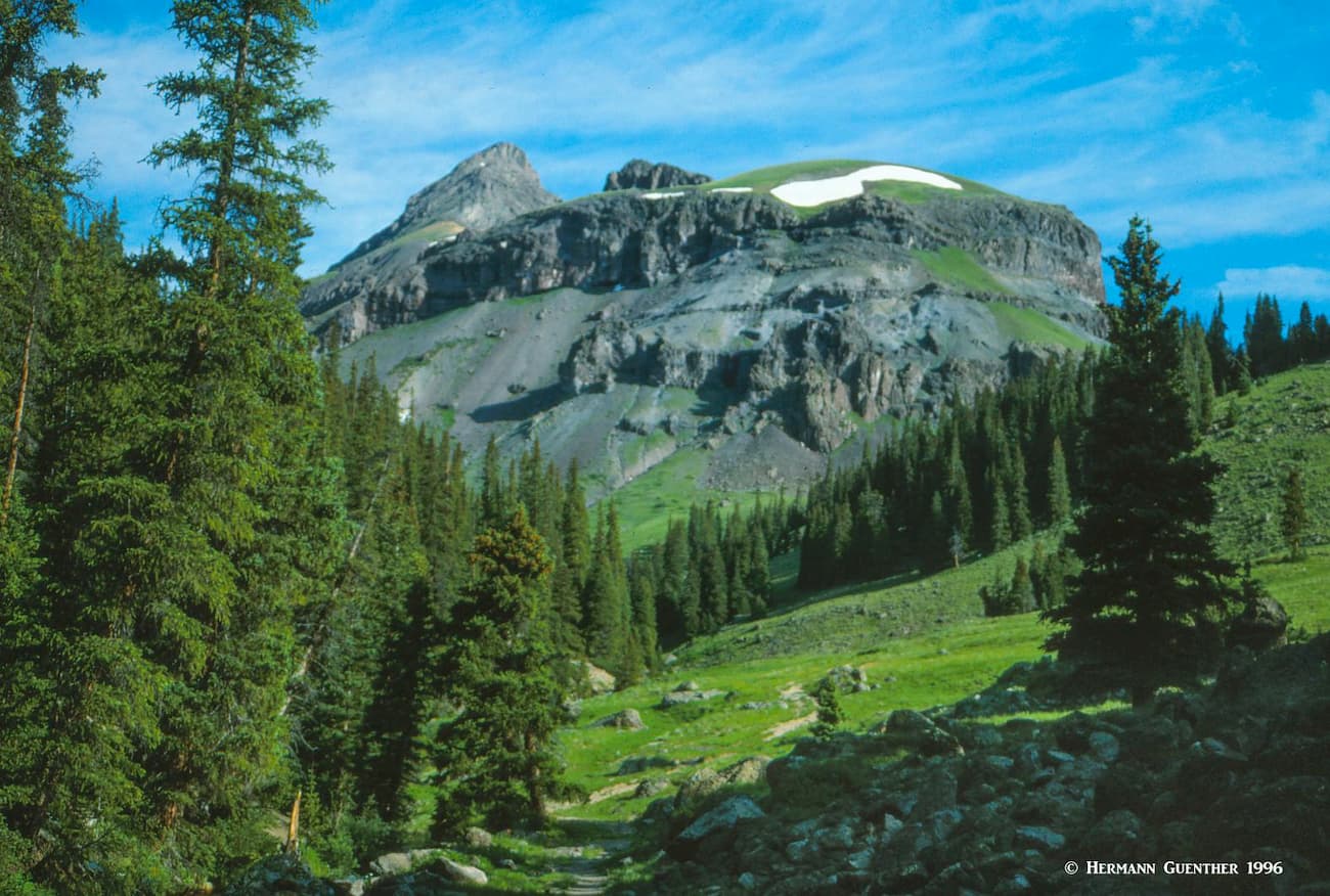 Wetterhorn Peak from Matterhorn Creek Trail