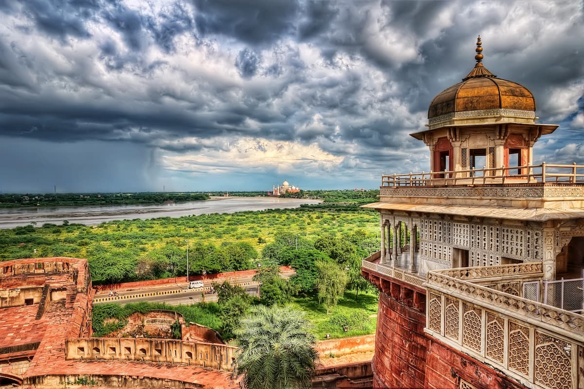 Agra Fort. Uttar Pradesh, India