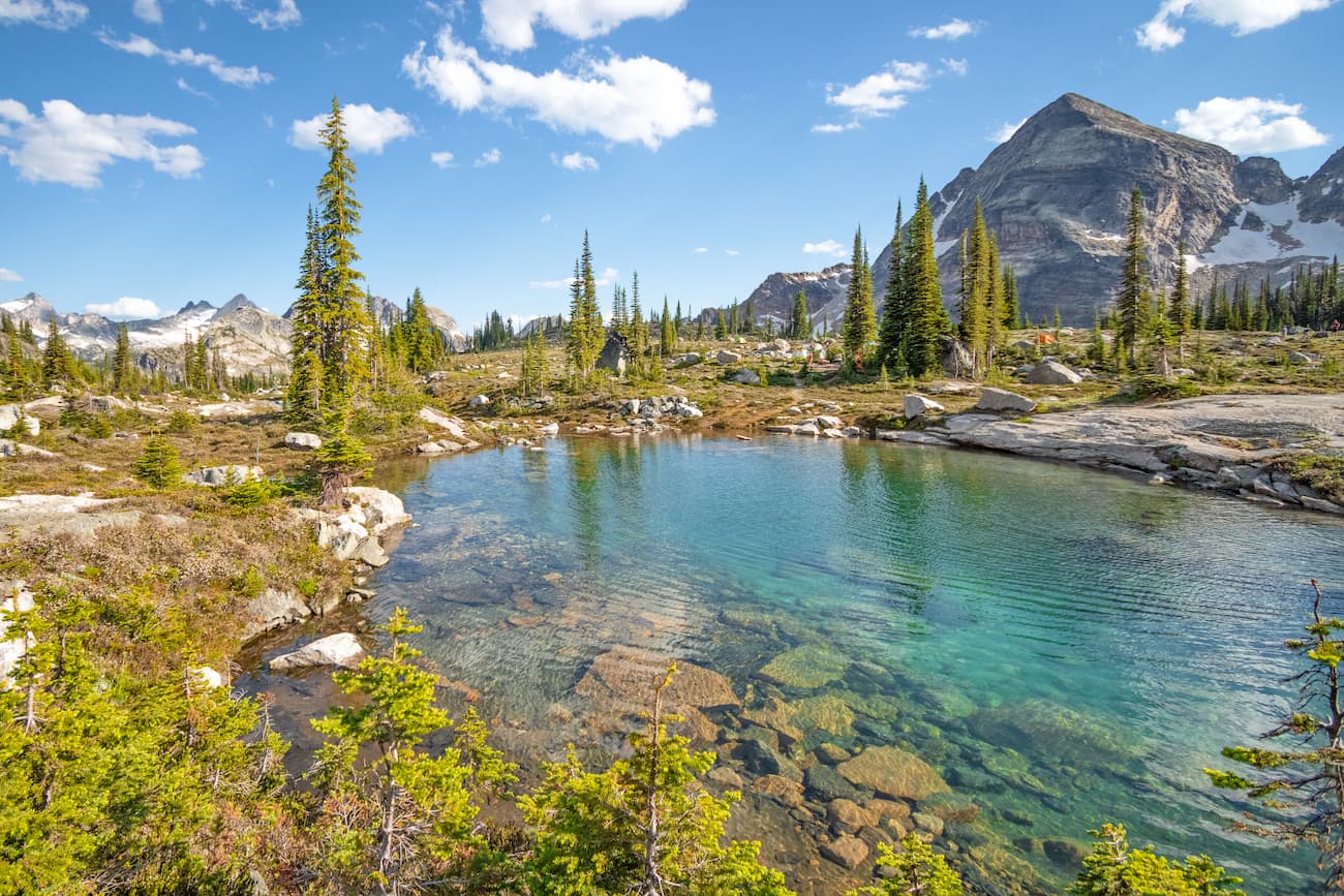Gwillim Lakes. Valhalla Provincial Park 