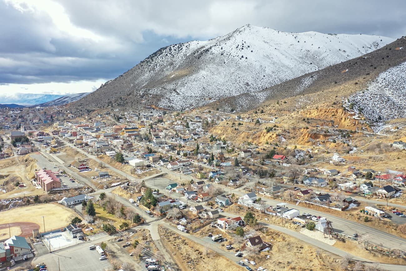Comstock Lode. Virginia Range