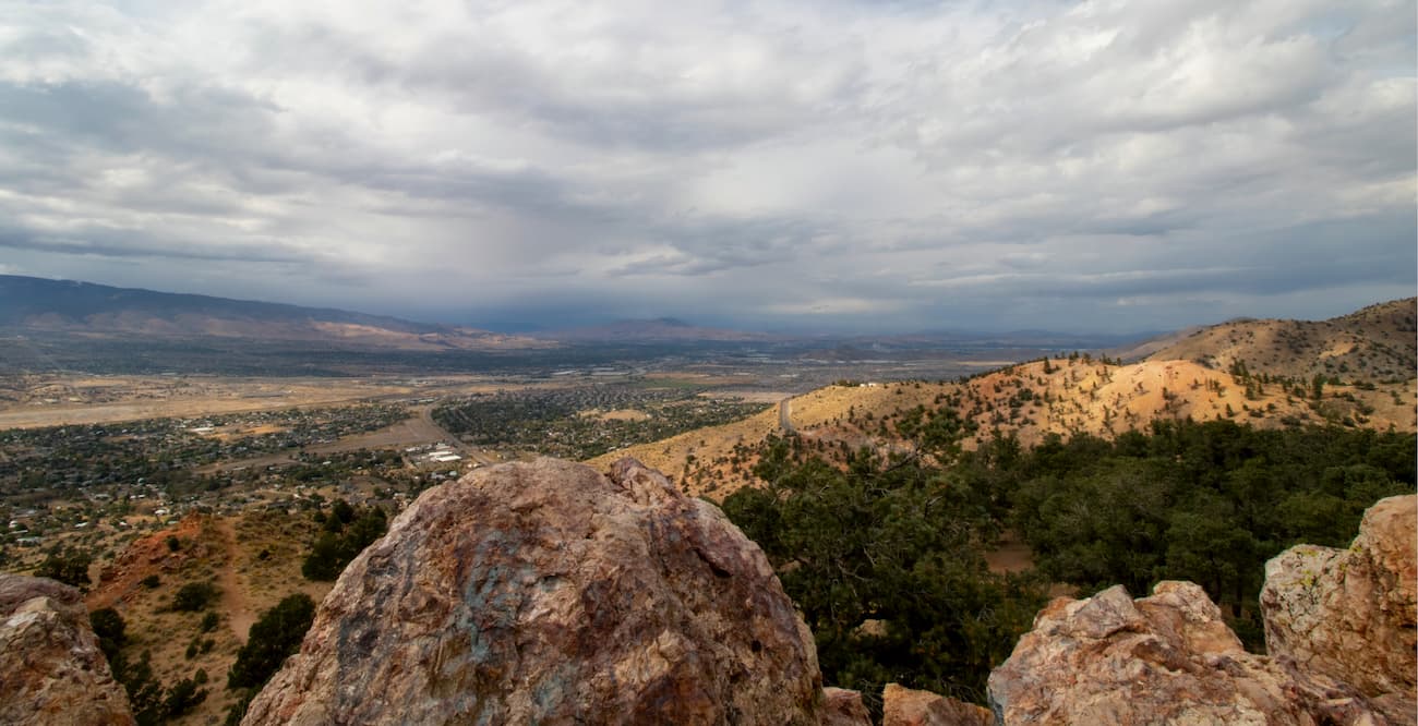 Long Valley Road near Virginia City
