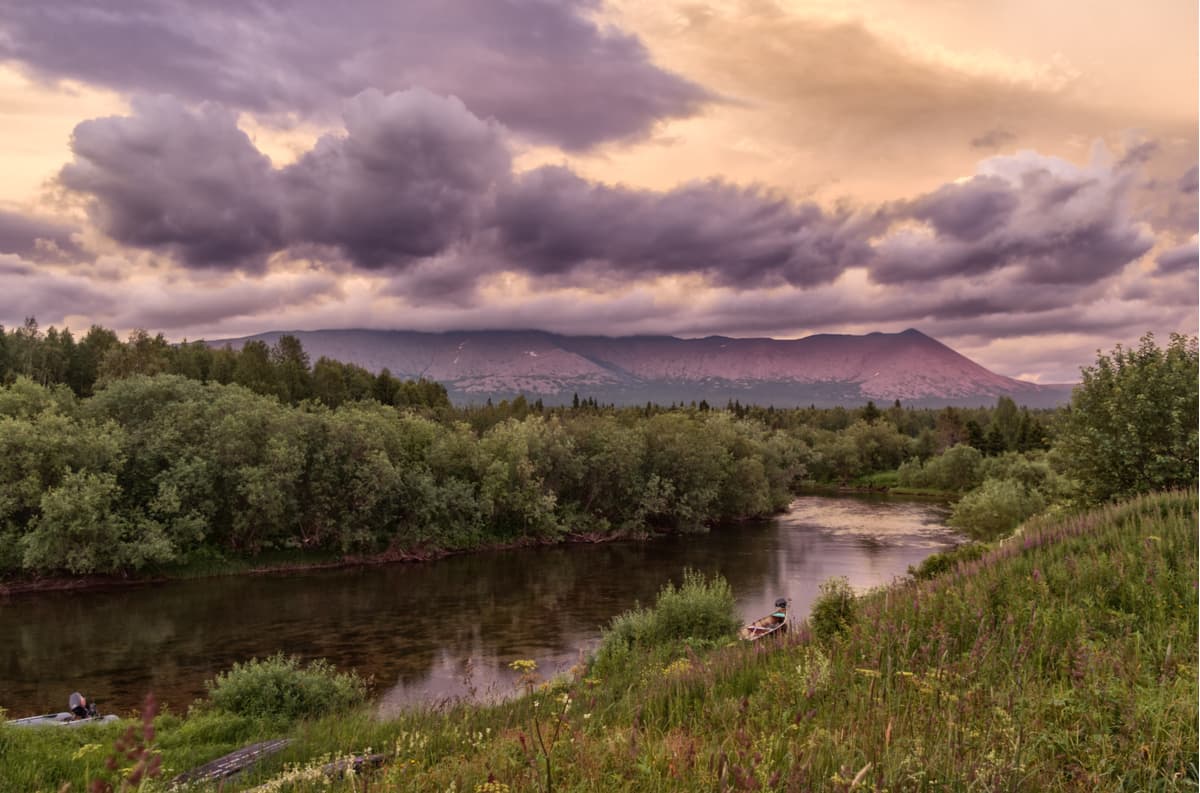 Tulymskom stone, Lypiya River, tulymsky Ridge