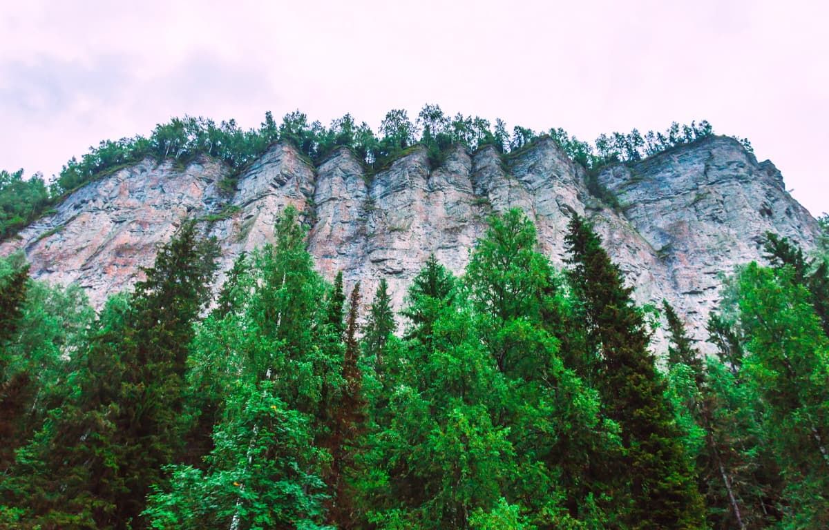 Vetlan Stone. Vishersky State Nature Reserve