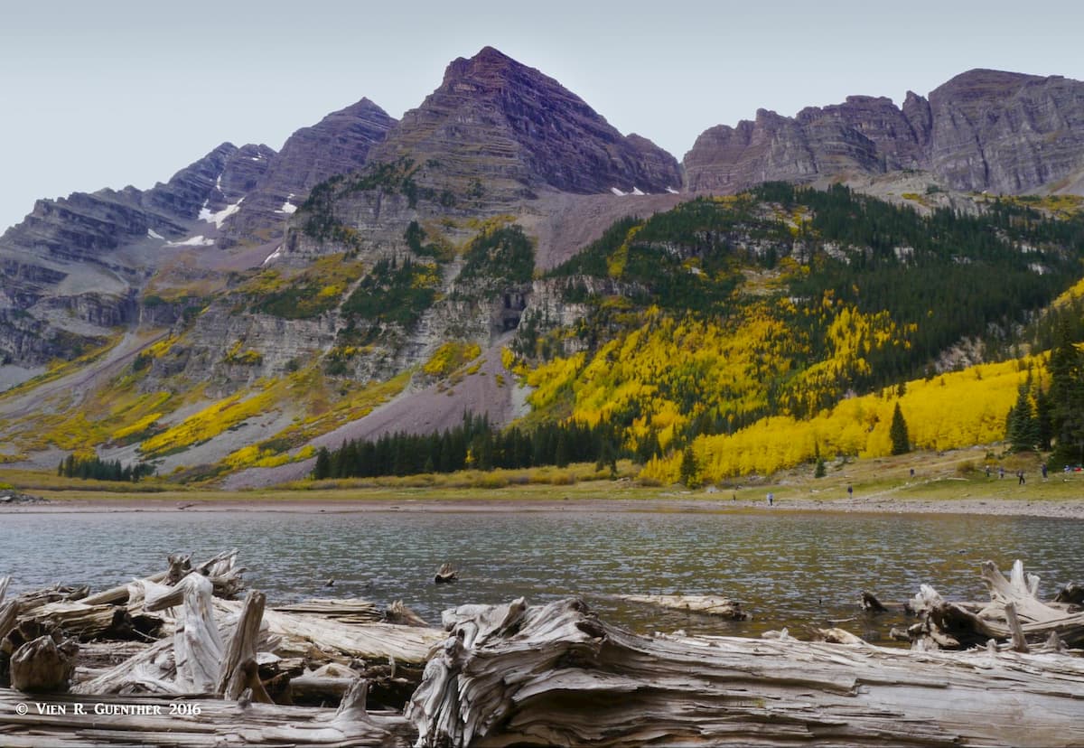 Crater Lake, Maroon Peak, North Maroon Peak