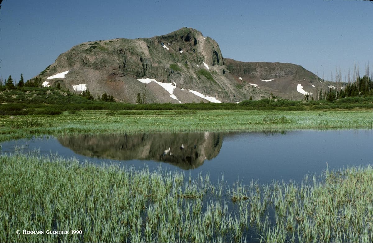 Shingle Peak, Flat Tops Wilderness