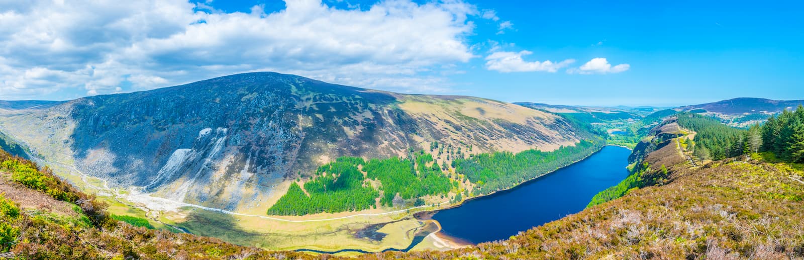 Glendalough Valley. Wicklow Mountains National Park