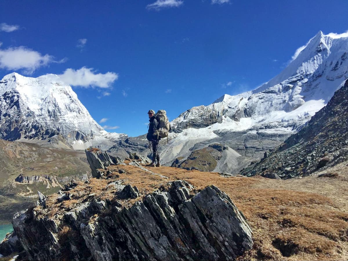 Pass 7, just above Wisdom Lake, Yading Nature Reserve, China