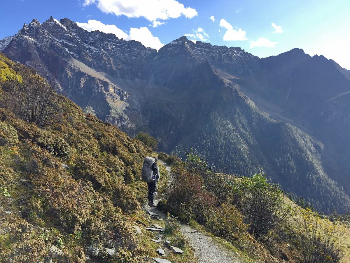 Campsite on the inner kora, Chenresig, China