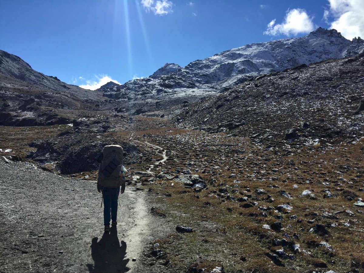 Pass, Yading Nature Reserve, China