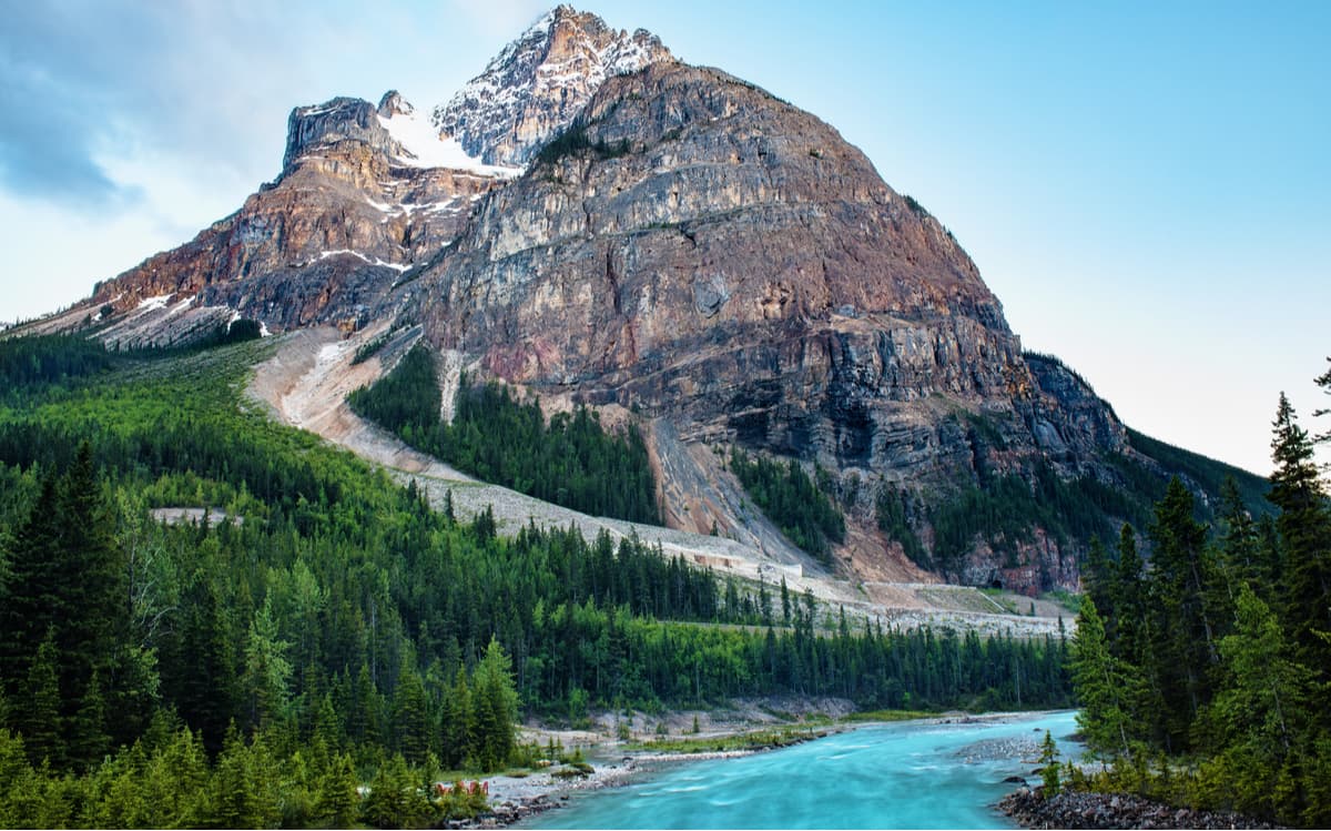 Yoho National Park. Cathedral Mountain