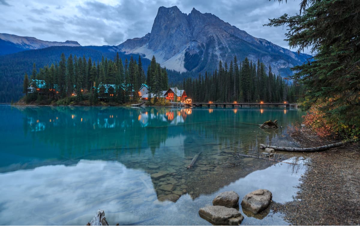 Yoho National Park. Emerald Lake