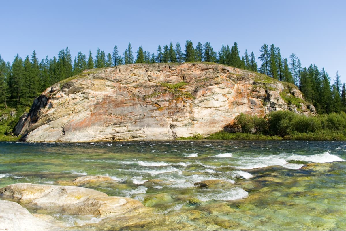 Yugyd Va National Park. River Kozhim