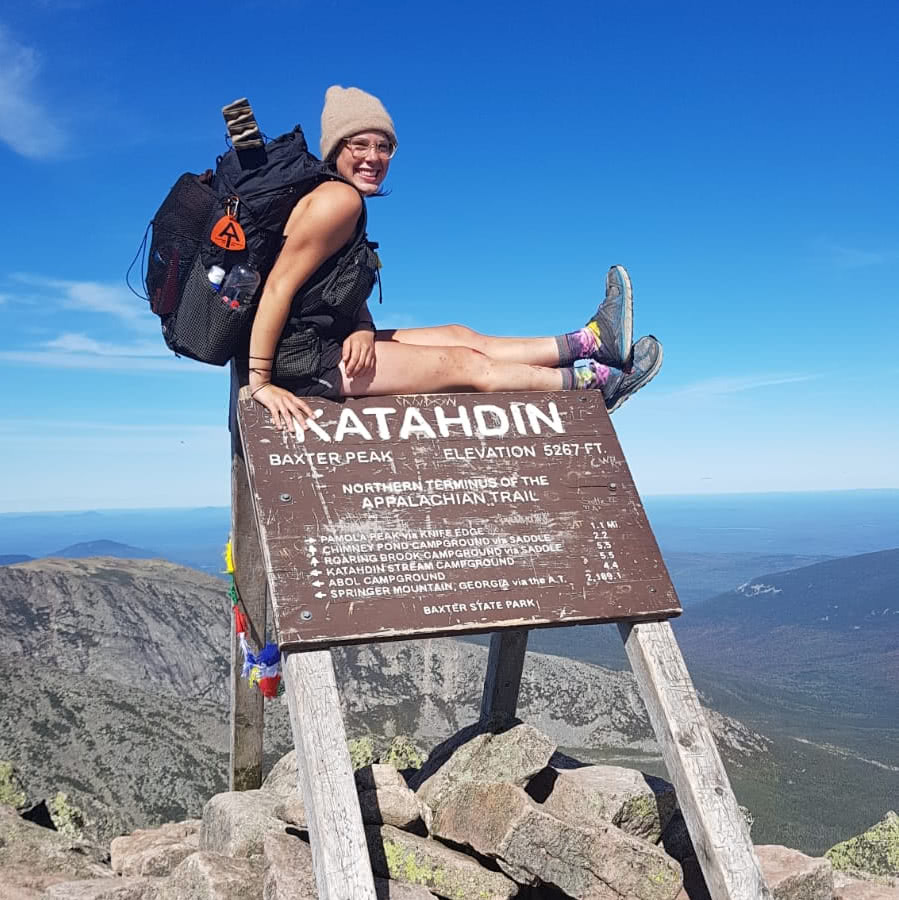 Appalachian Trail Finish at Katahdin