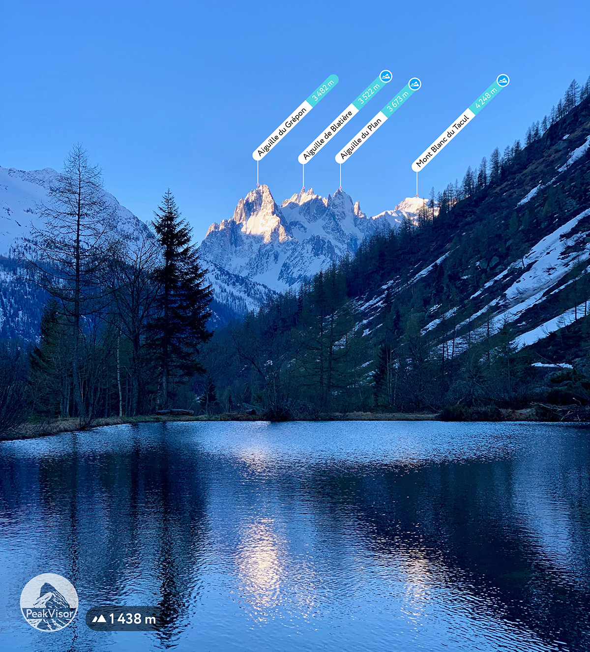 Col des Montets lake