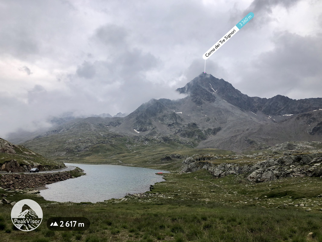 Gavia Pass, Corno dei Tre Signori