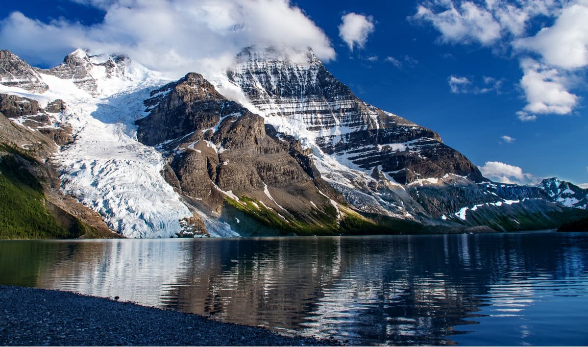 Berg Lake Region. Mount Robson.