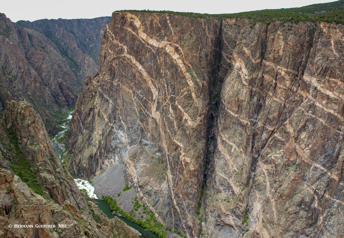 Painted Wall in Black Canyon of the Gunnison