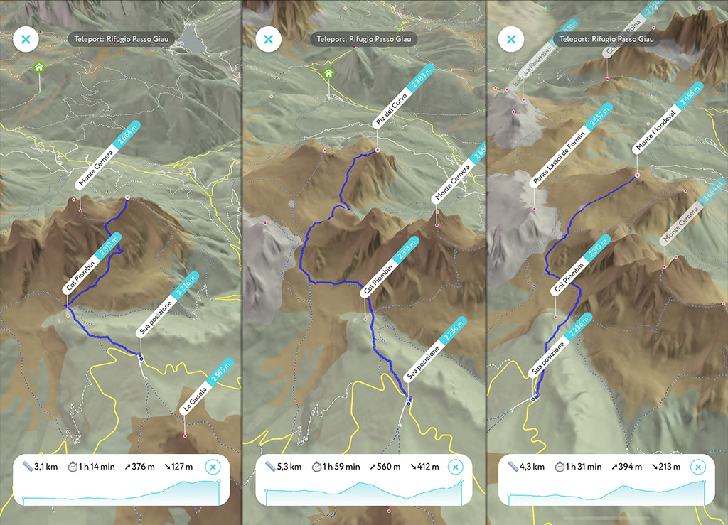 Passo Giau trails