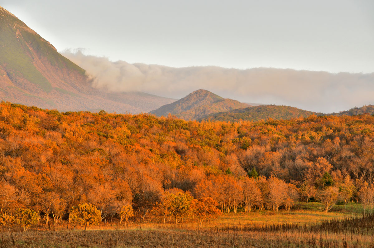 Shiretoko mountains