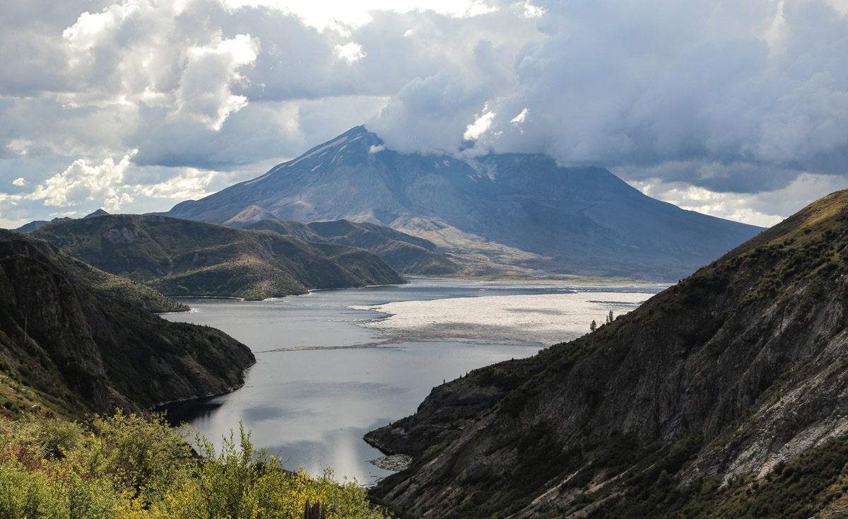 Mount Saint Helens and Spirit Lake