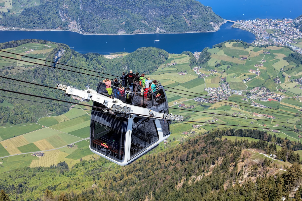 Stanserhorn cable car, Switzerland