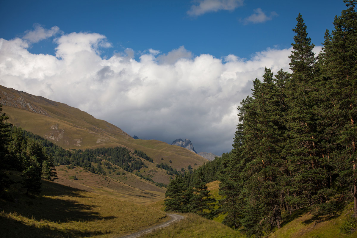 Tusheti mountains
