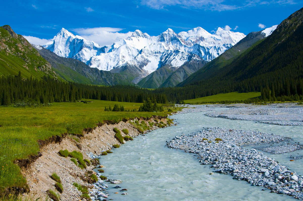 Tian Shan Mountain Range Tian Shan Mountain Range