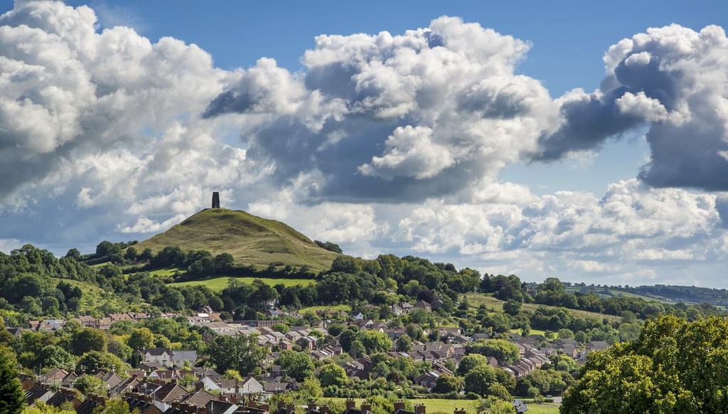 Glastonbury, AONB, England