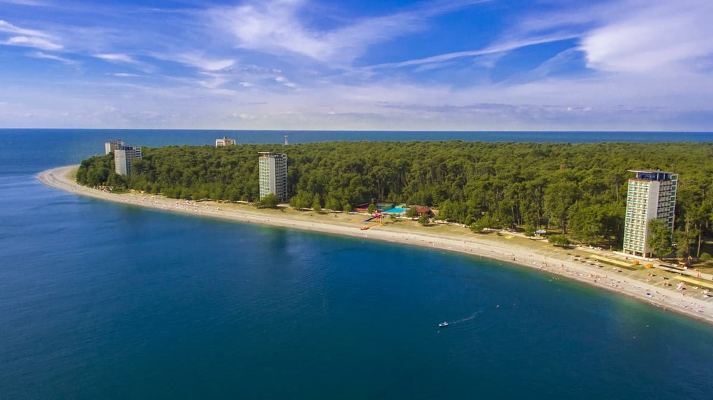 Panorama of Pitsunda, Abkhazia